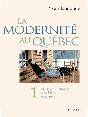cover image of La modernité au Québec T.1 (1760-1896)